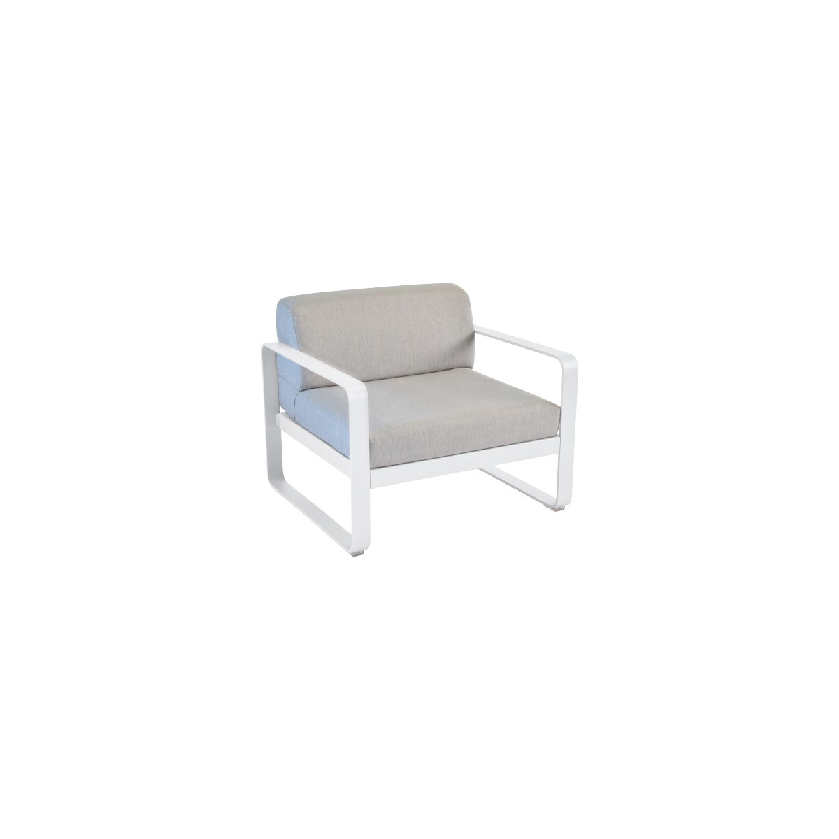 Fermob Bellevie lounge zetel (1p)- witte kussens