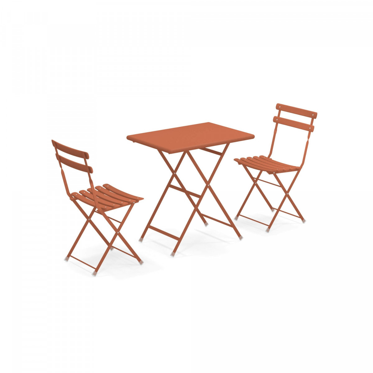 EMU Arc en Ciel - Set: 2 stoelen + tafel 70x50