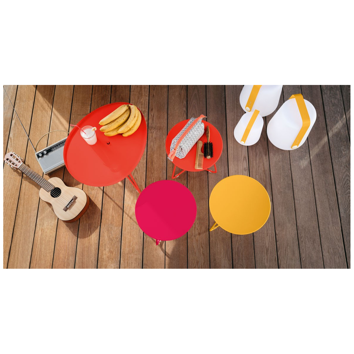 Fermob Cocotte kruk/bijzettafel